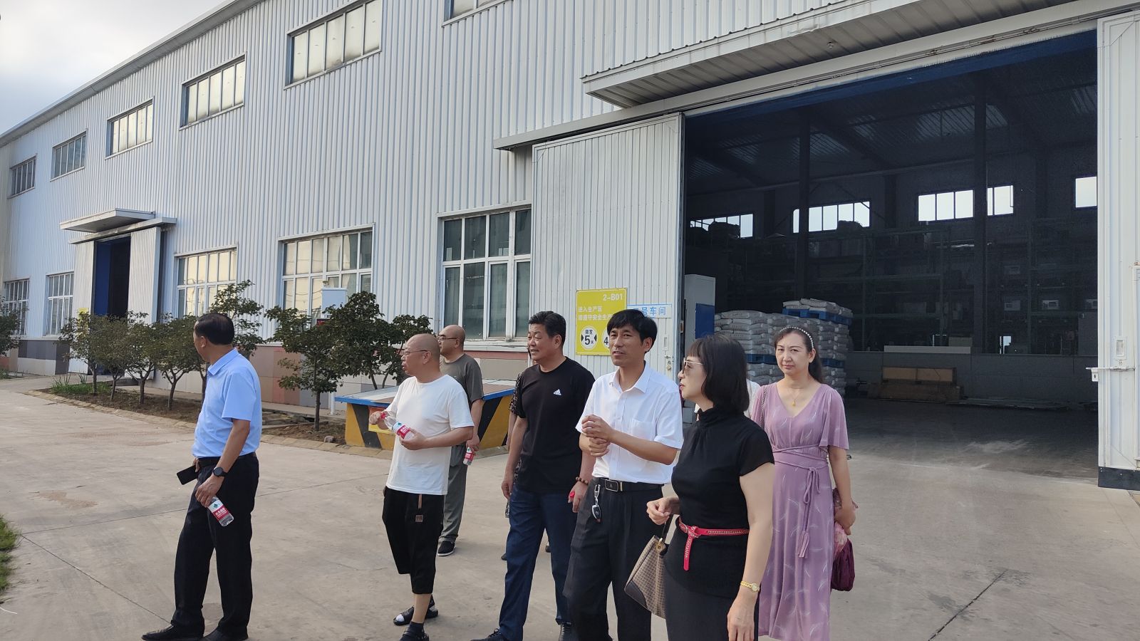多商会到访vwin网上官网漆业集团——互学互鉴 共促发展