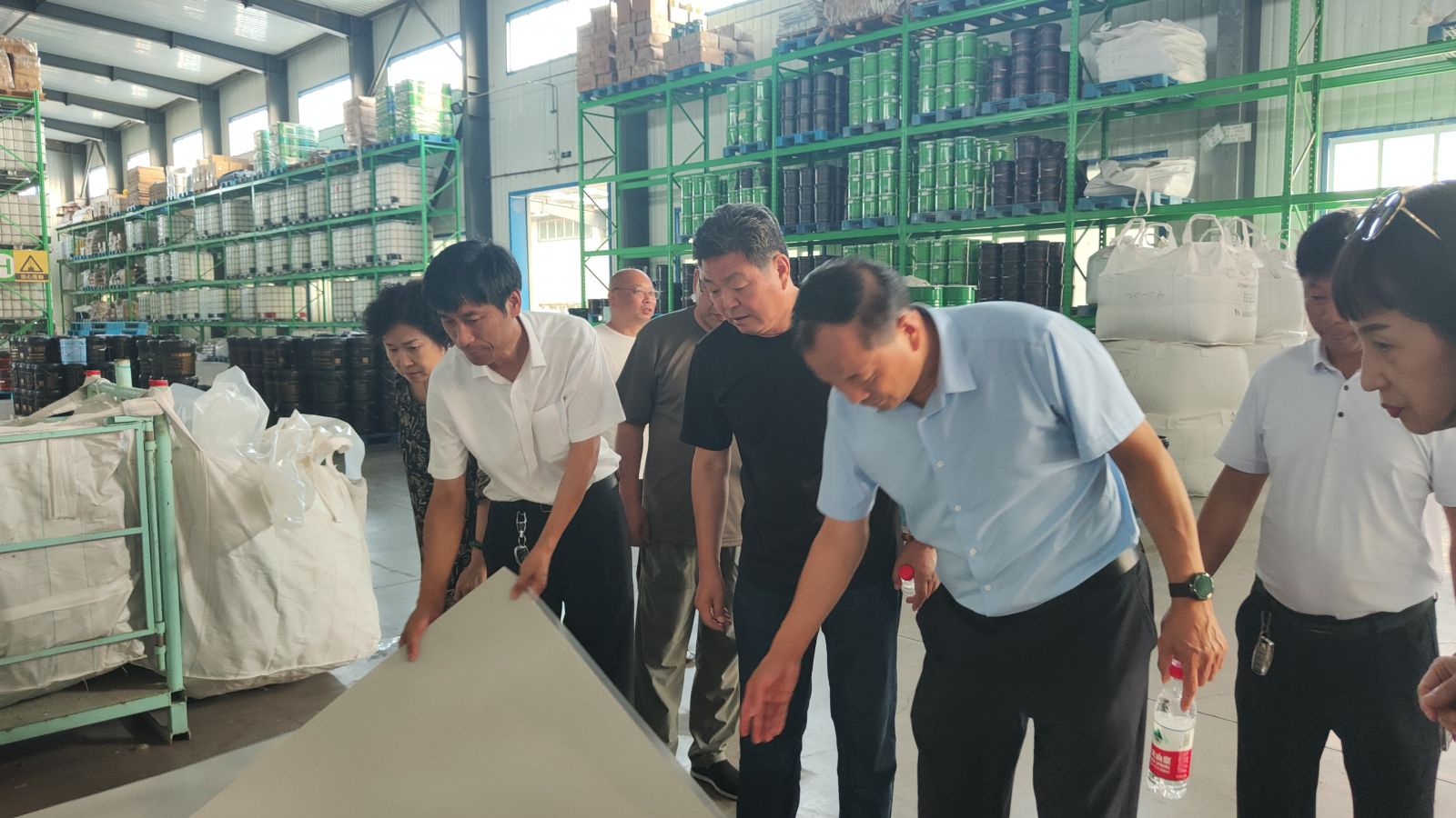 多商会到访vwin网上官网漆业集团——互学互鉴 共促发展