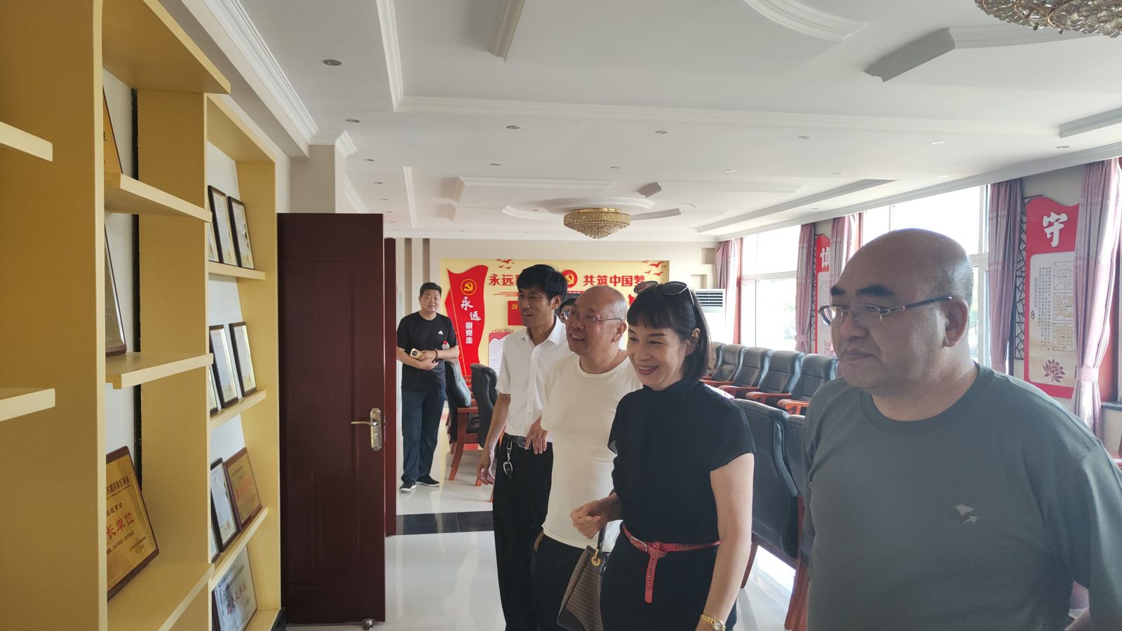 多商会到访vwin网上官网漆业集团——互学互鉴 共促发展